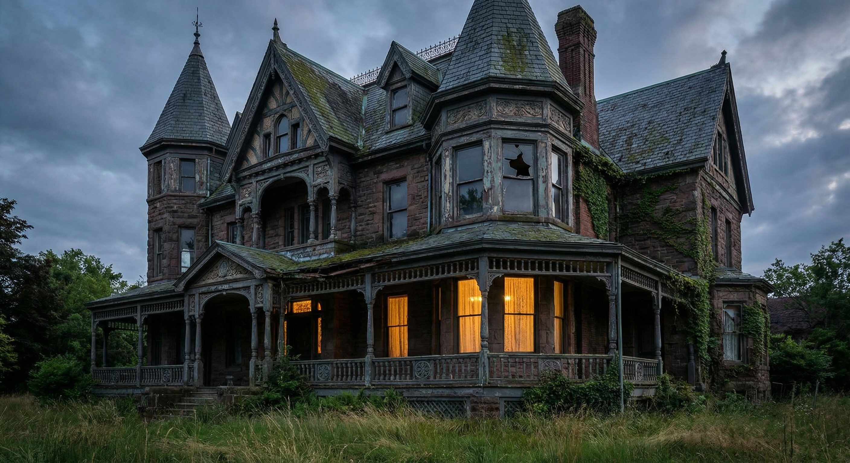 Historic mansion needing renovation